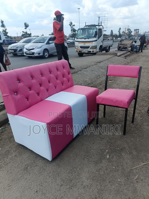 Waiting Bench 2 Seater and Manicure Seat