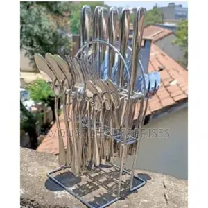 24pcs Silver Cutlery Set