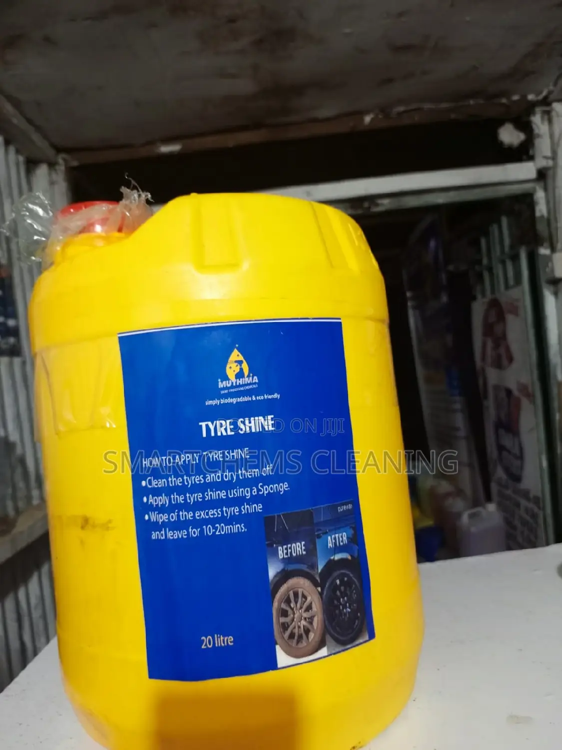 Tyre Shiner for Motor Vehicles