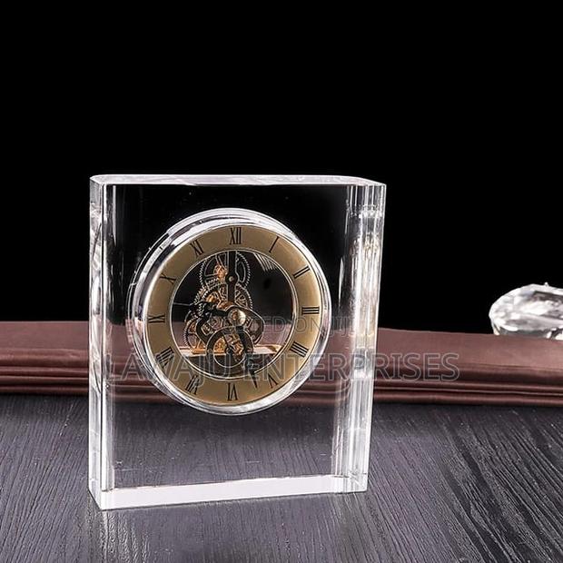 Luxury Crystal Desk Clock