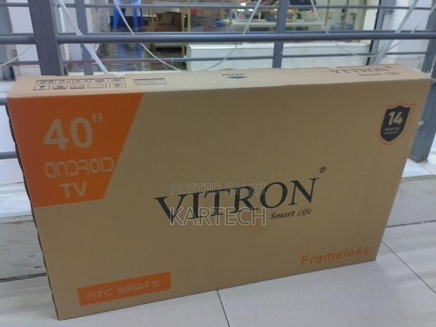 40 Inch Vitron Smart Android Frameless Tv 4068fs - main view
