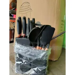19 PCS Silicon Spoons Set