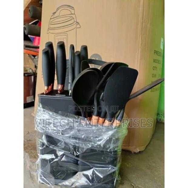 19 PCS Silicon Spoons Set - main view