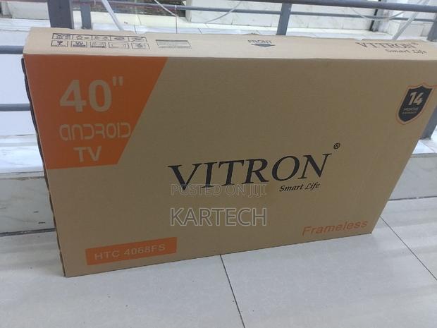 40 Inches Vitron Smart Android Frameless Tv 4038fs - thumbnail 2