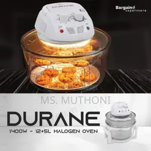 Durane Halogen Oven 12 Litres Expandable to 17 LTRS