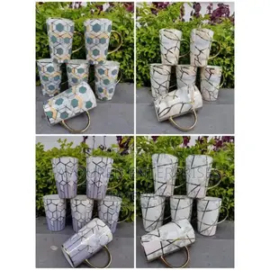 Set of 6 Golden Cups
