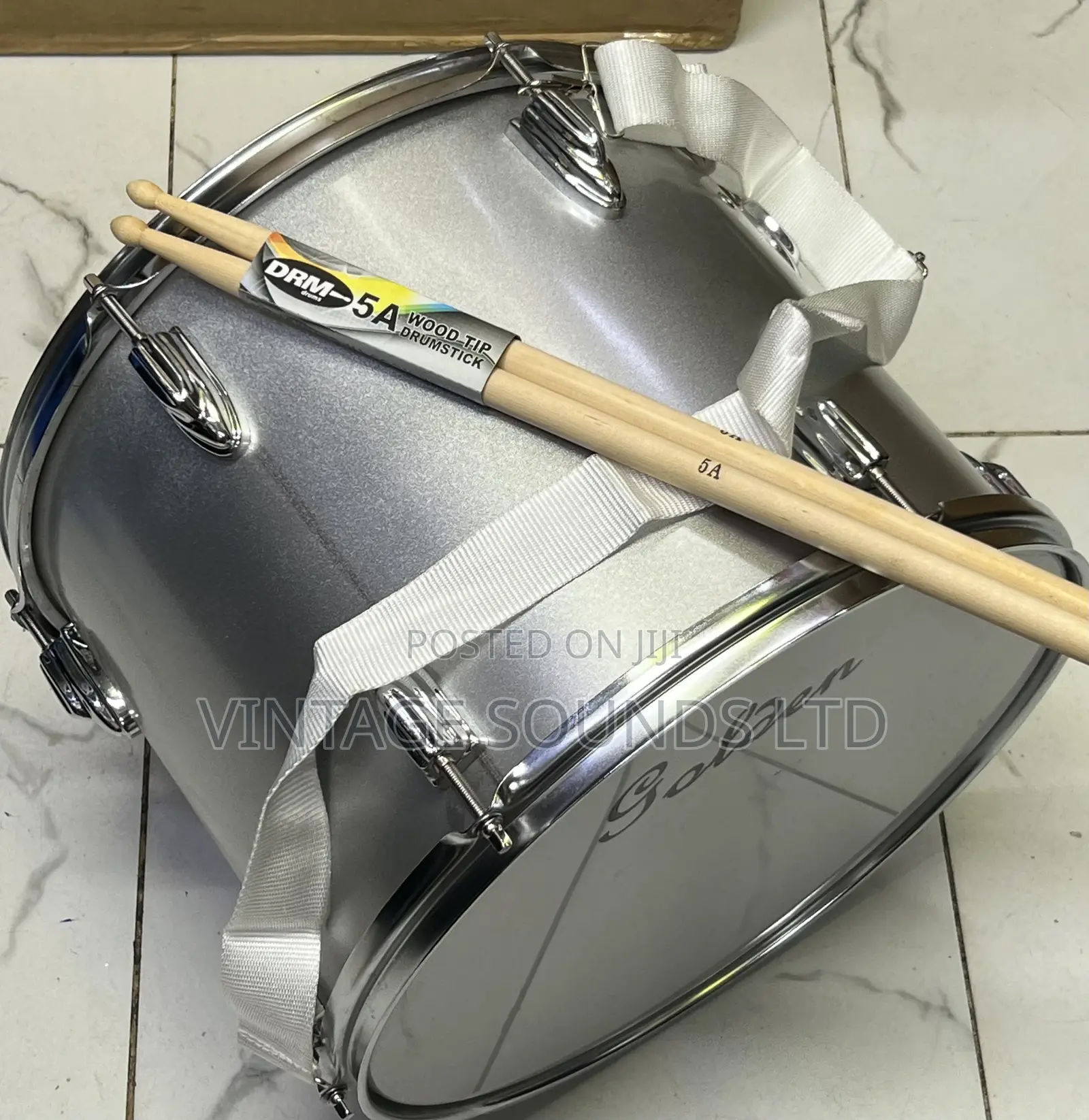 Percussion Tenor Side Drum 14" X 12" Tenor Drum