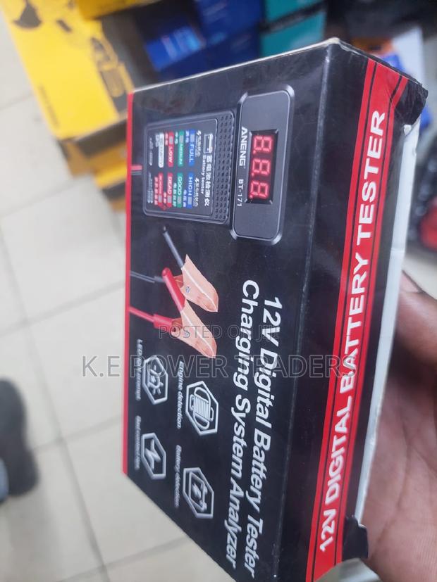 12V Recommended Battery Tester - main view