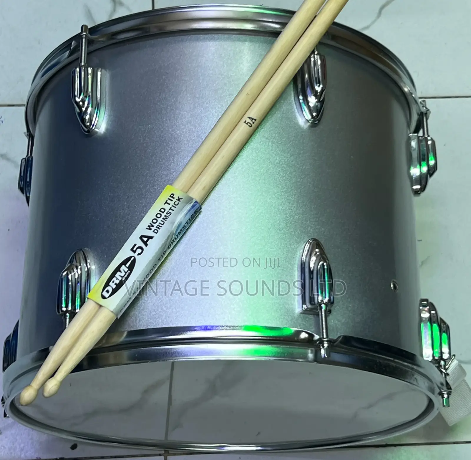 Professional Marching Tenor Side Drum 14 Inch by 12 Inch