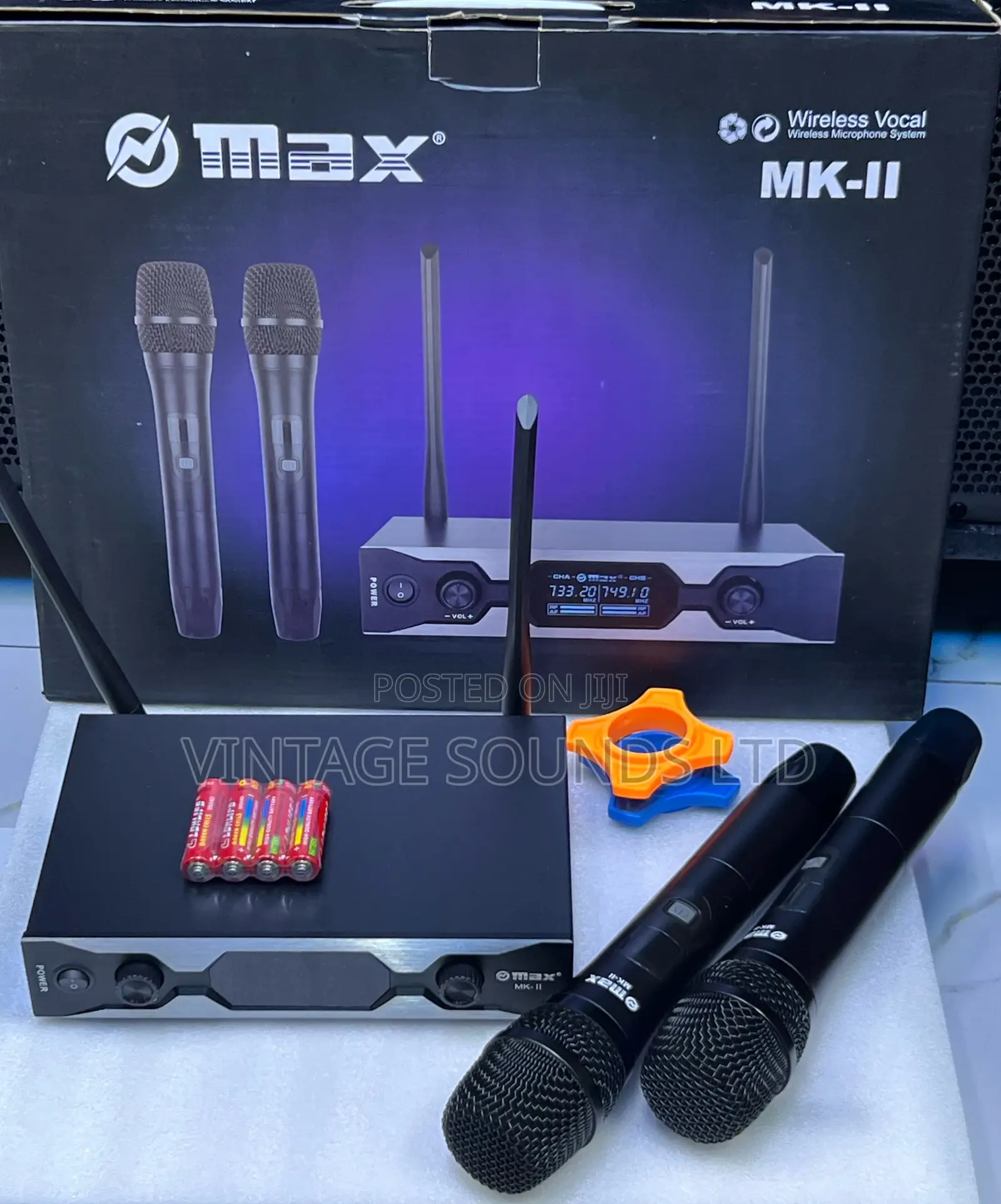 Max Mk2 Uhf Wireless Microphone