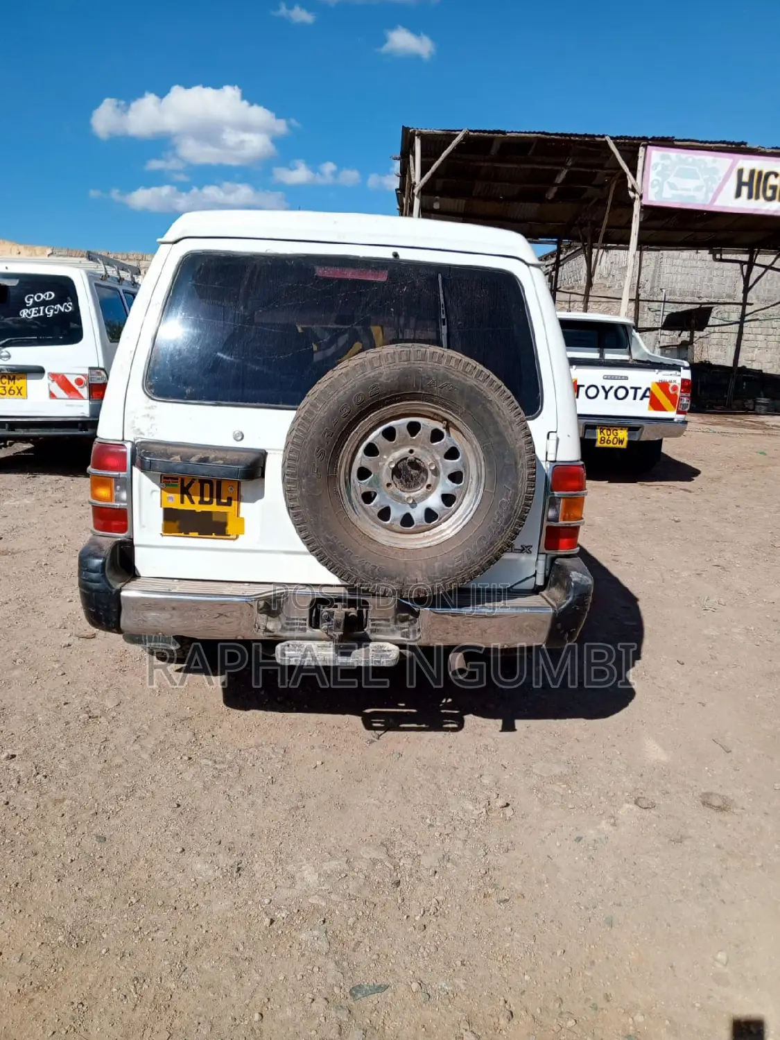 Mitsubishi Pajero 2007 White