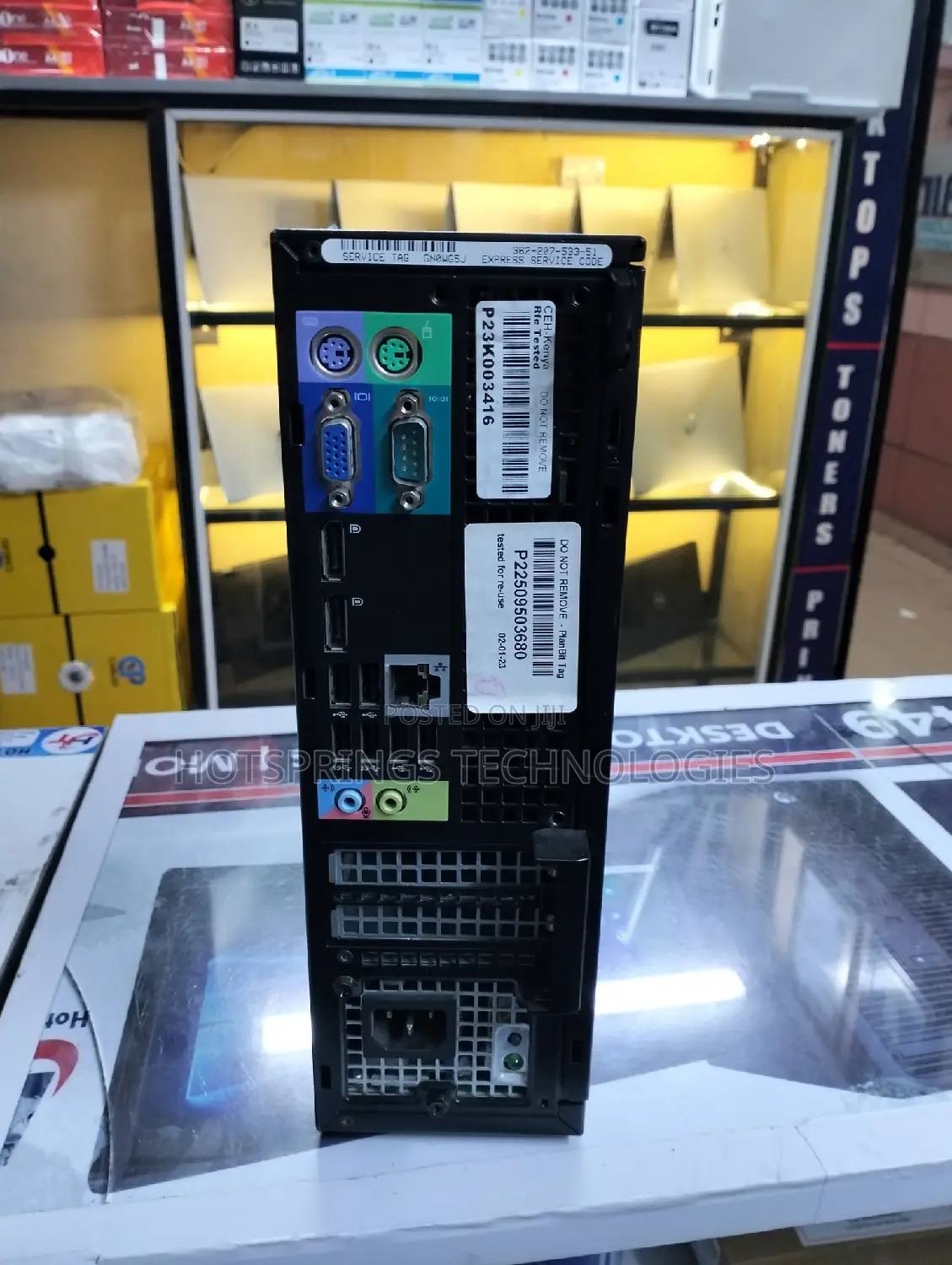 Desktop Computer Dell OptiPlex 7010 4GB Intel Core i5 HDD 500GB