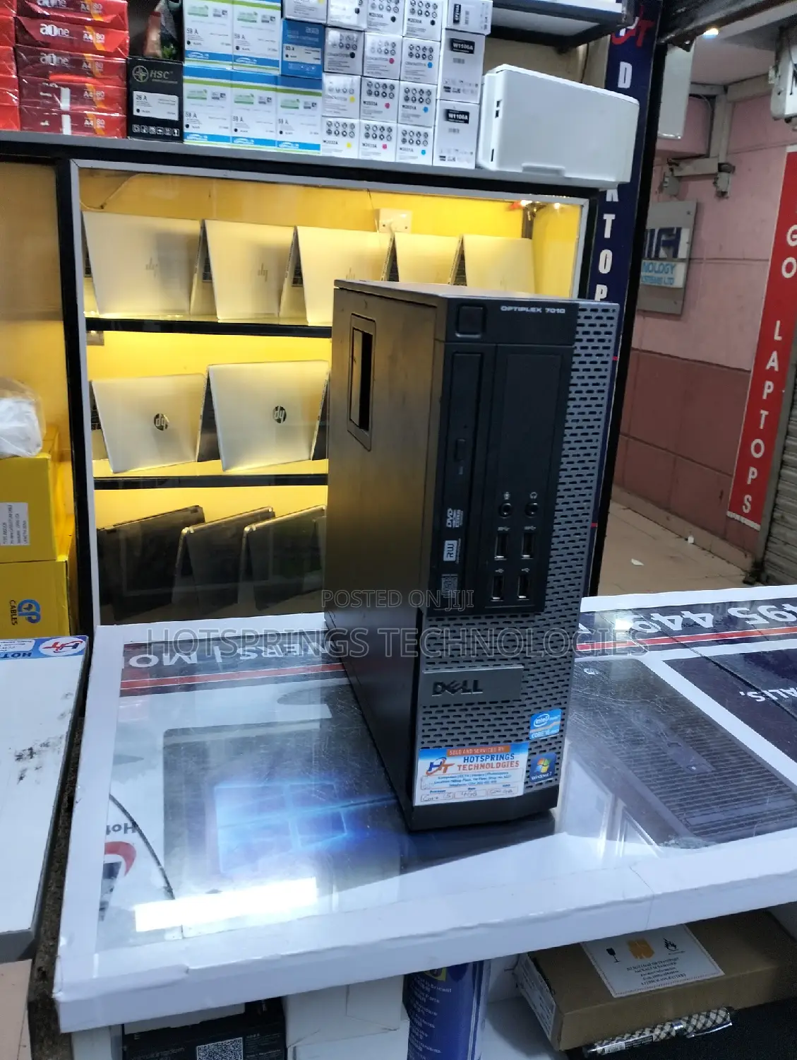 Desktop Computer Dell OptiPlex 7010 4GB Intel Core i5 HDD 500GB
