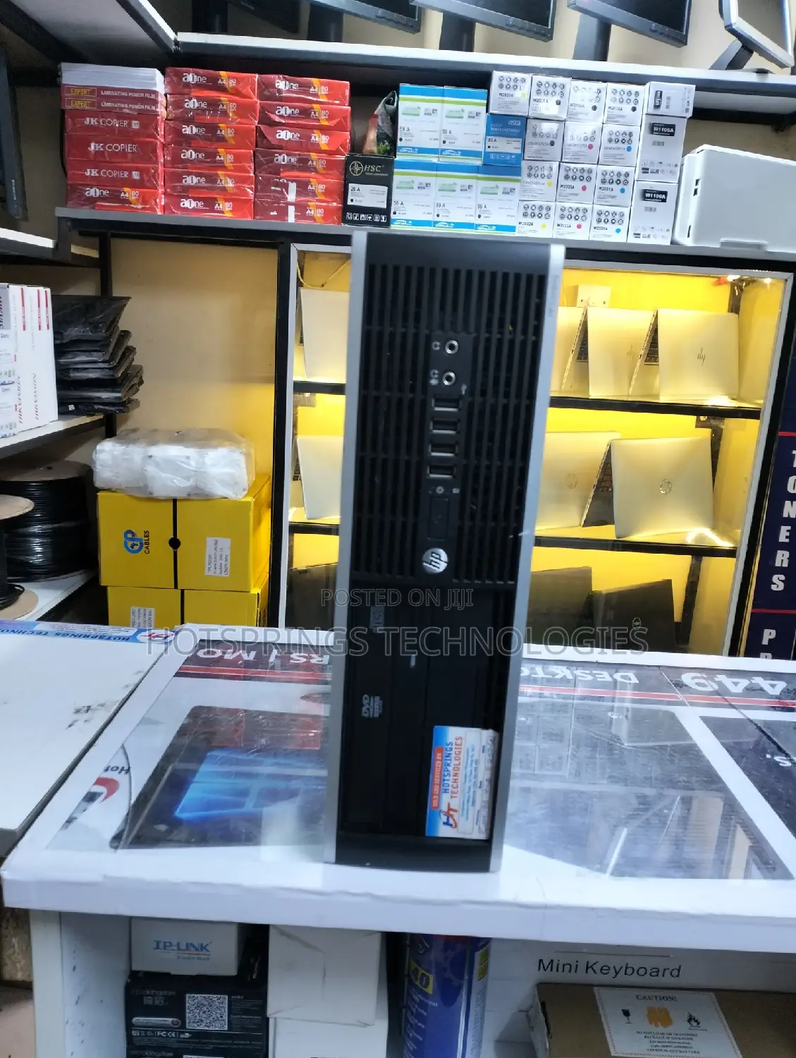 Desktop Computer HP EliteDesk 800 8GB Intel Core I7 HDD 500GB