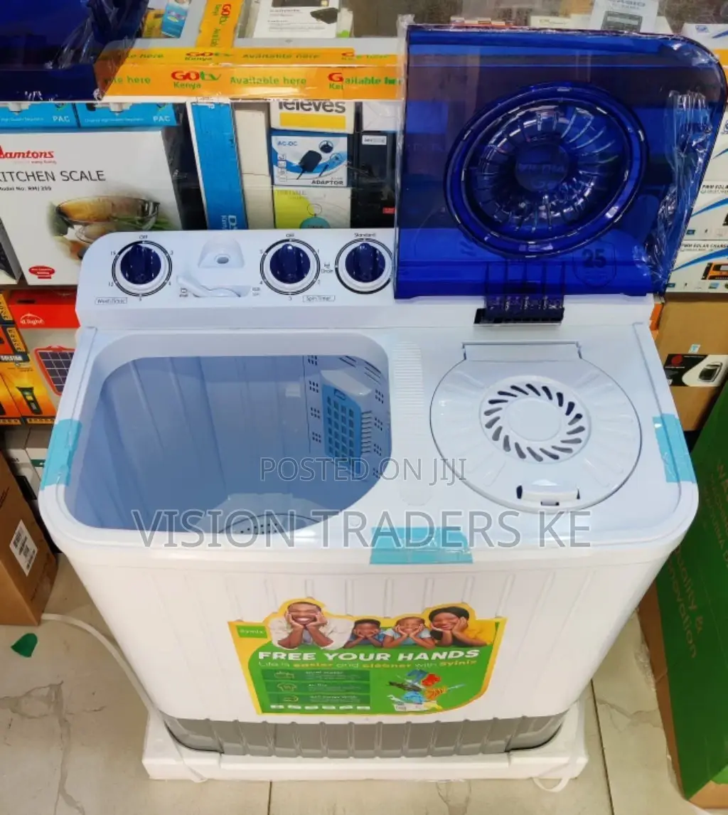*Synix 10kg Twin Tub Washing Machine