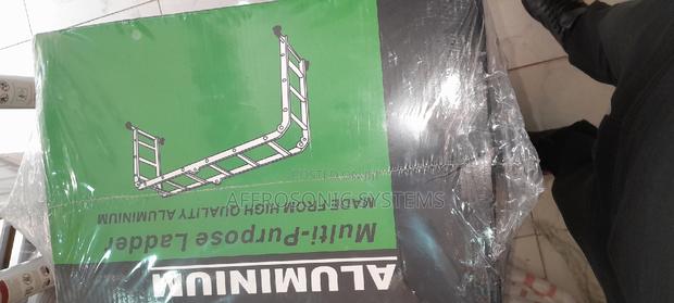 12ft /3.7m Multupurpose Aluminium Ladder - thumbnail 4