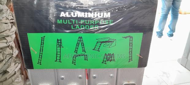 12ft /3.7m Multupurpose Aluminium Ladder - thumbnail 5