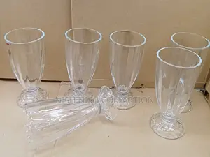 6 Piece Milkshake Glasses