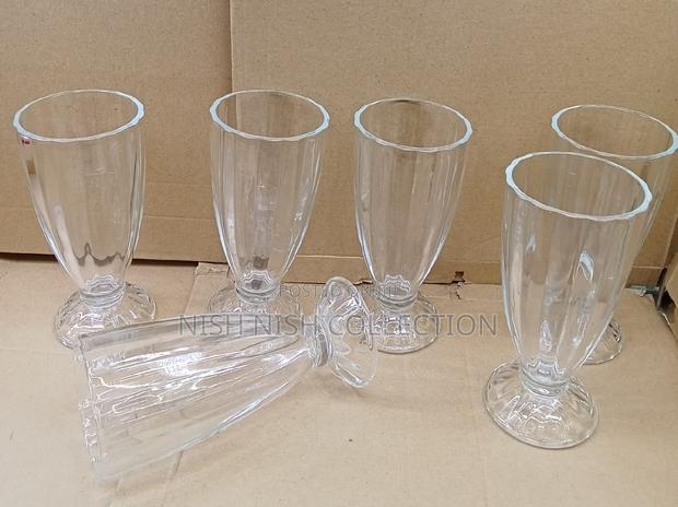 6 Piece Milkshake Glasses