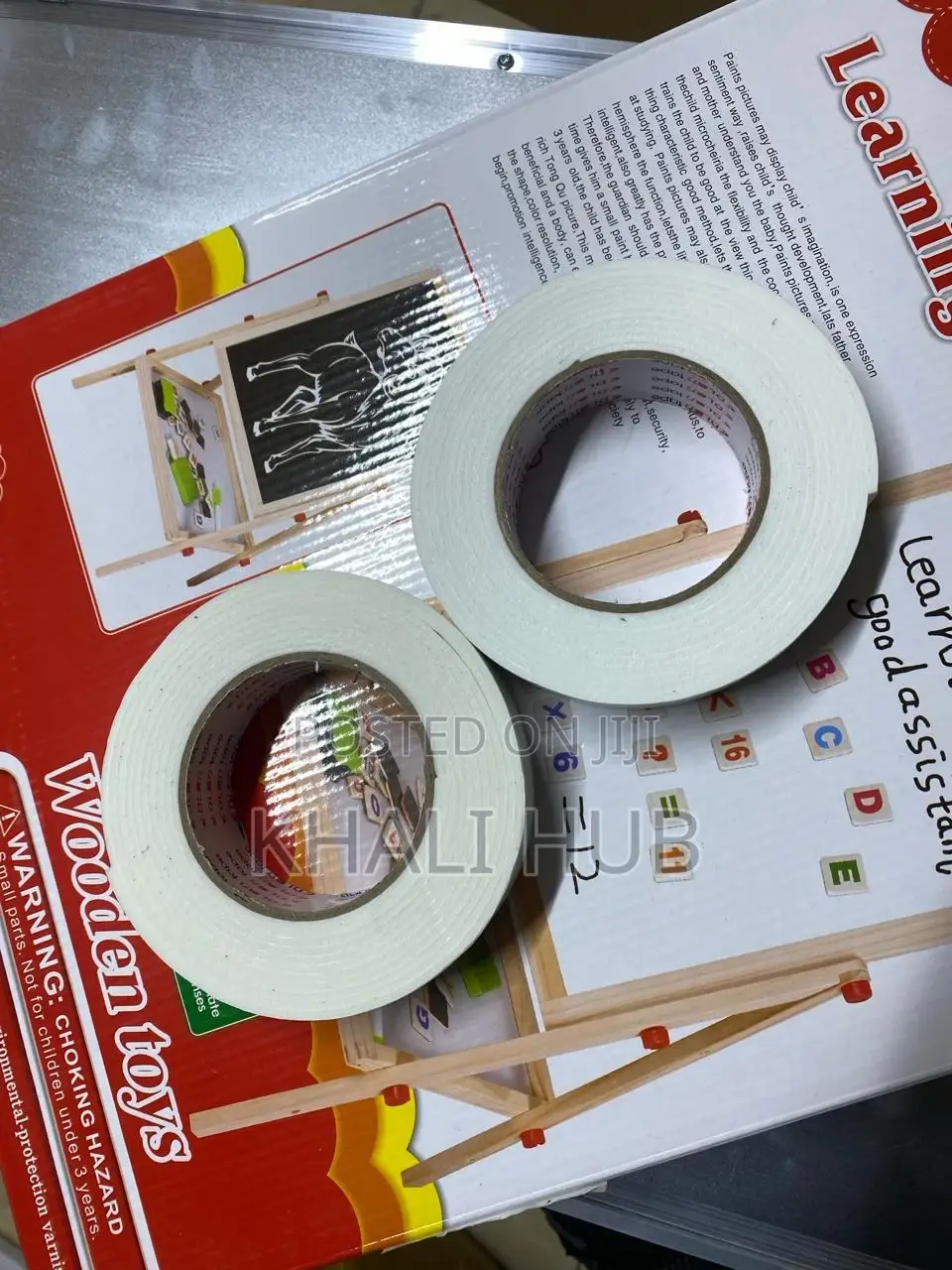White Double Sided Tape. Double Sided Tape.
