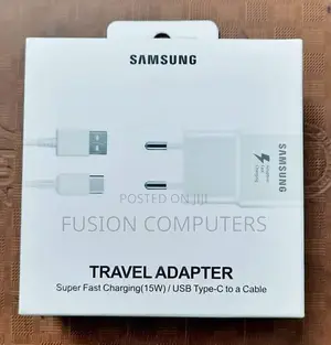 Samsung 15W Fast Charger Travel Adapter USB a-C