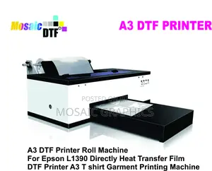 A3 DTF No Cut Printer