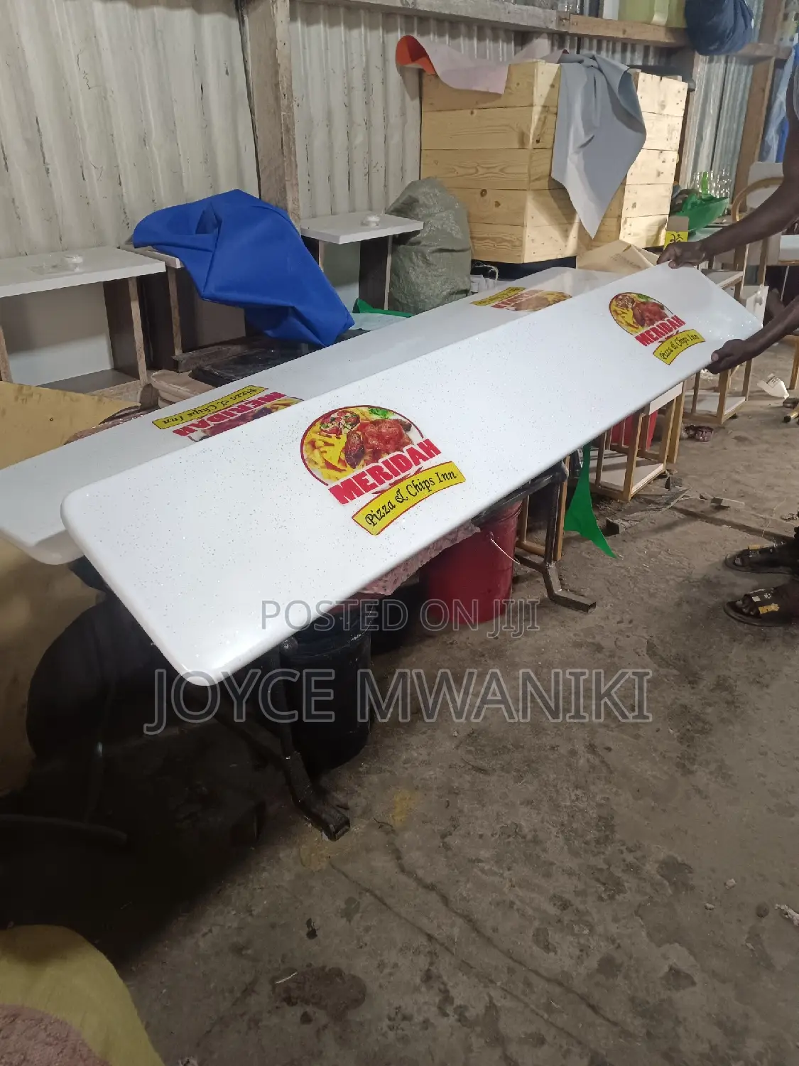 Counter Table Tops for Fast Foods Hotel.