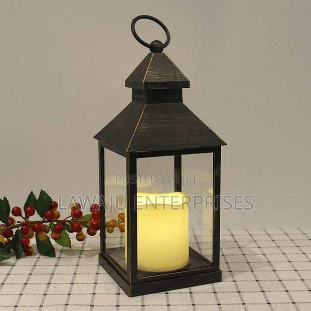 Black Portable LED Lantern