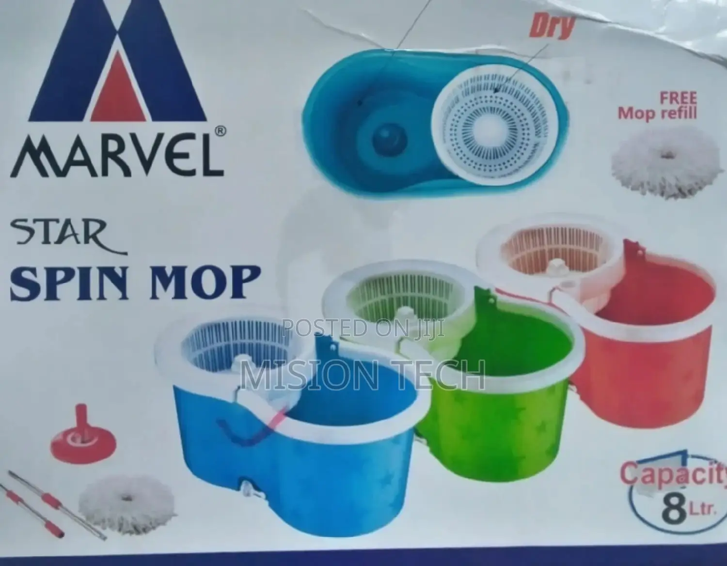 Marvel Star Plastic Mop
