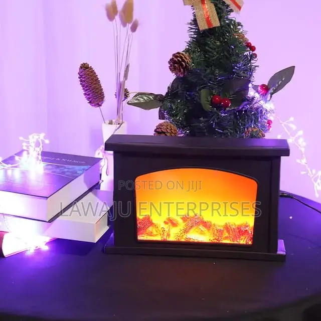 Portable Battery Powered Fireplace Lantern
