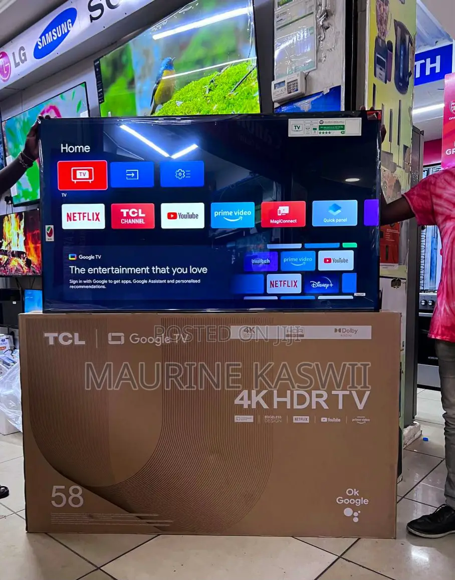 TCL 58inch 58t635 T635 Google Smart Tv