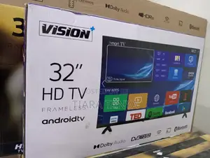 Vision VP8832SF,32" Inch TV Frameless HD Smart Android TV