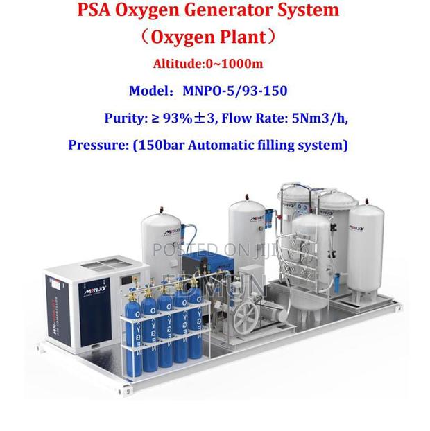 Oxygen Generator System ( Oxygen Plant)