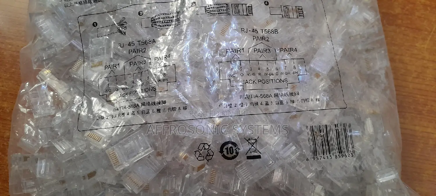 Rj45 Cat6 Connectors