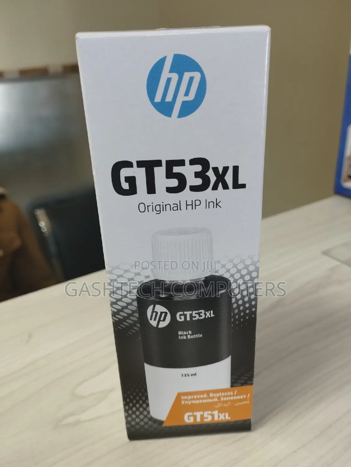HP Gt53xl Black Original HP Inks HP Gt53xl
