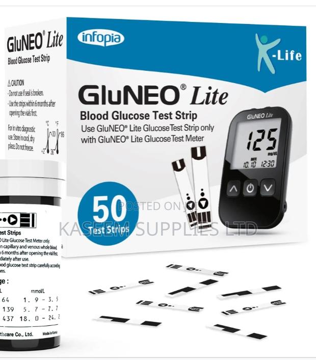 Glunova Test Strips - main view