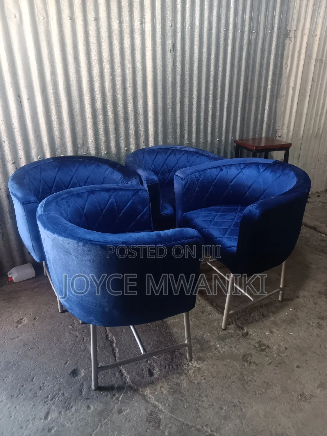 Styling Chairs, Royal Blue 
