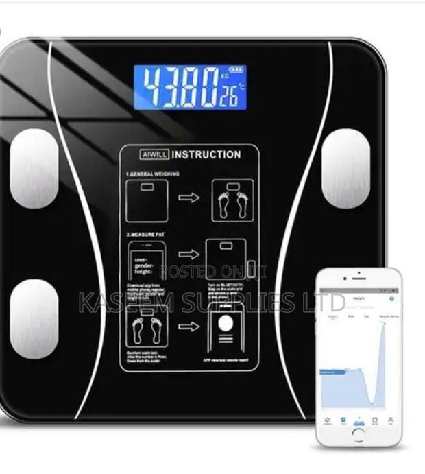 Bluetooth Smart Body Weight/Fat Analyzer - main view