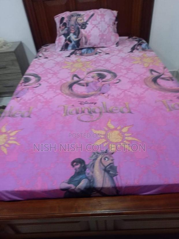 Cartoon Themed Cotton Bedsheet - thumbnail 4