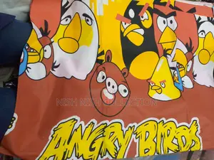 Cartoon Themed Cotton Bedsheet