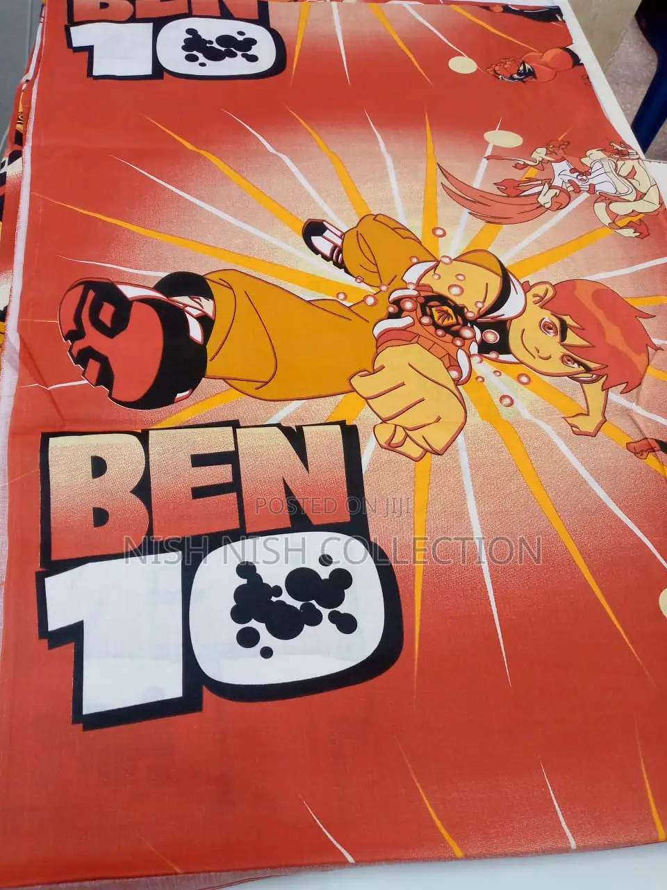 Cartoon Themed Cotton Bedsheet