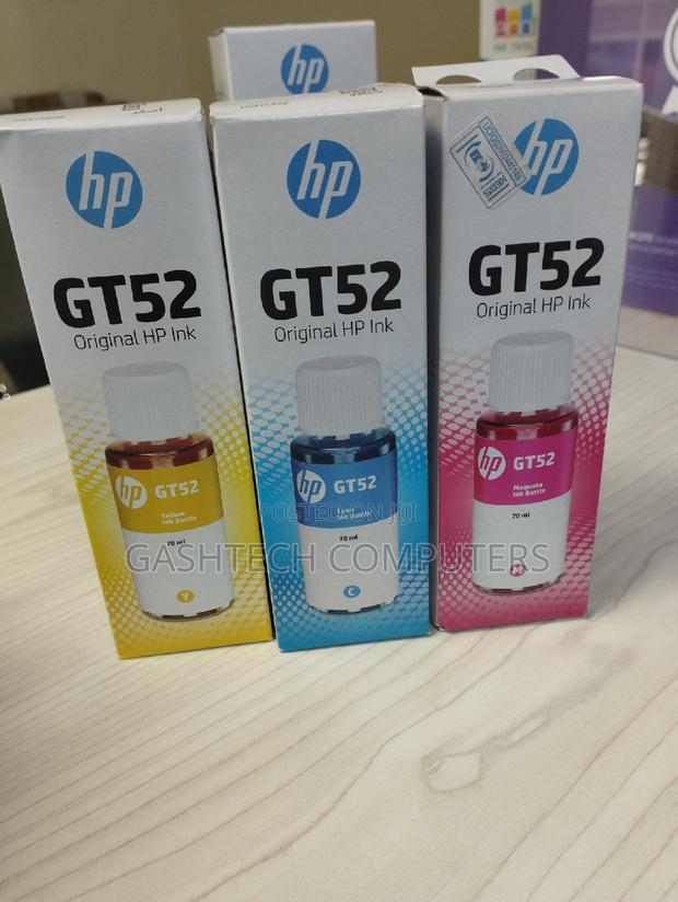 HP Gt52 Original Color HP Ink Gt52 Gt52