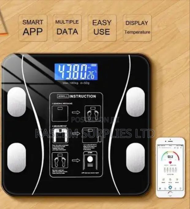 Bluetooth Smart Bathroom Scale Cuptic - main view