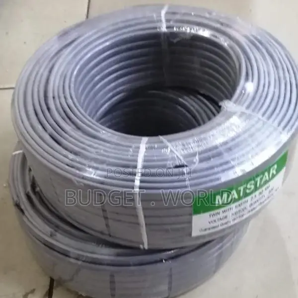 Cable Twin Earth 2.5mm Flat 90 Meters Cable Full Roll*