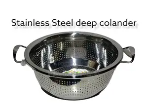 Jiatejia Stainless Steel Collander With 2 Side Handles