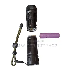 Torch Flashlight 2000 Lumens Metal Rechargeable LED Patrol