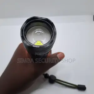 Torch Flashlight 2000 Lumens Metal Rechargeable LED Patrol