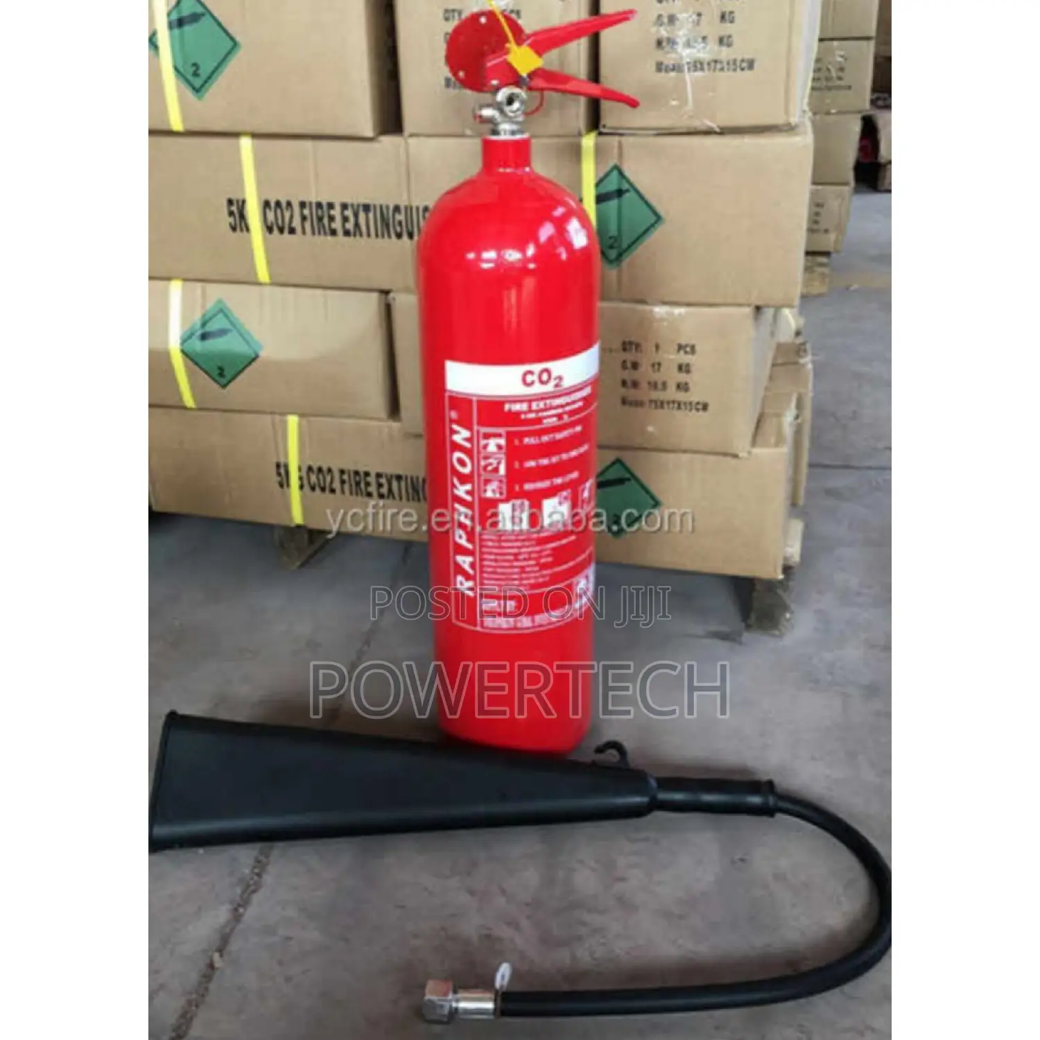 5kg Carbon Dioxide Fire Extinguisher .