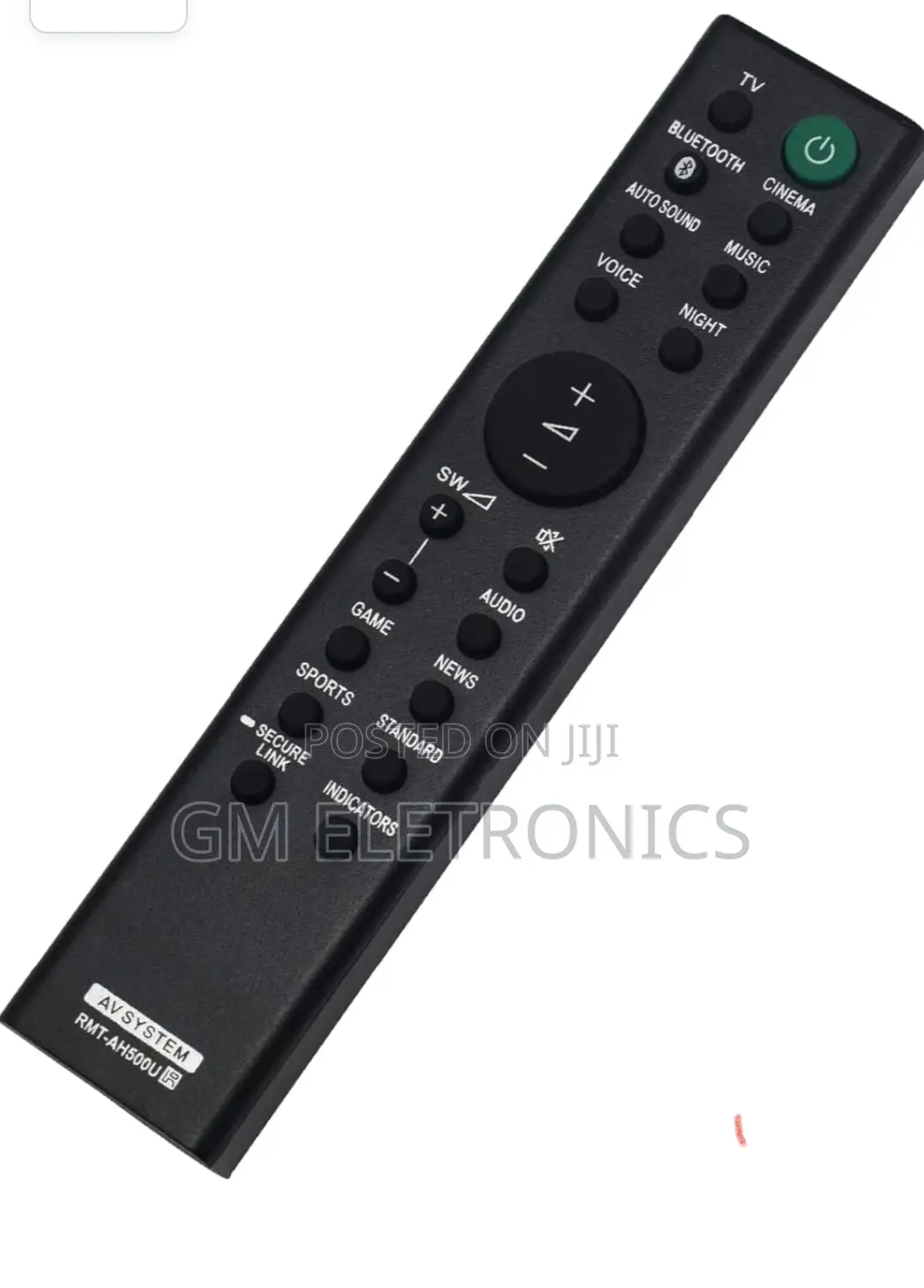 Replacement Remote for Sony RMT-AH500U HT-S350 Soundbar
