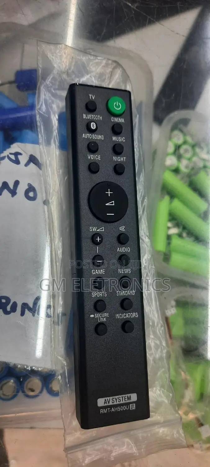 Replacement Remote for Sony RMT-AH500U HT-S350 Soundbar